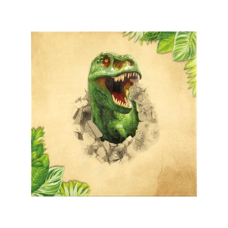 OEM Dino Χαρτοπετσέτες 33x33Cm 12Τεμ (760003)