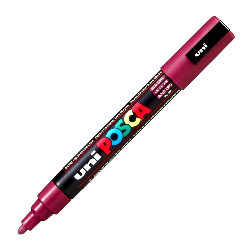 Posca Posca Μαρκαδόρος Μεσαιος Μπορντω (PC-5M-ΜΠΟΡΝΤΩ)