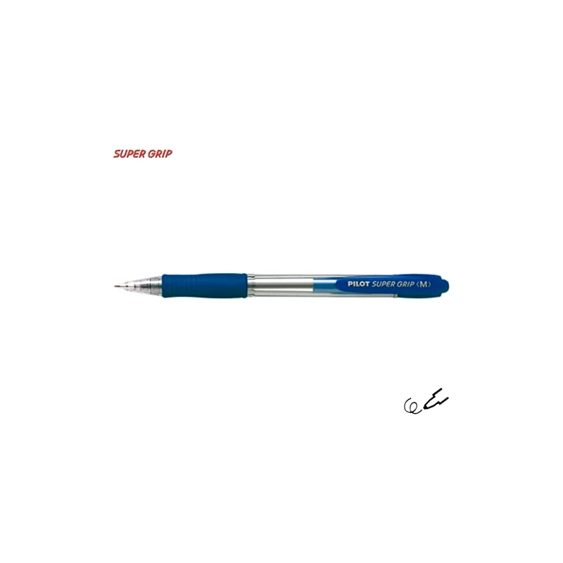Matalon Στυλό Pilot Super Grip Medium Μπλε (BPGP-10R-ML)