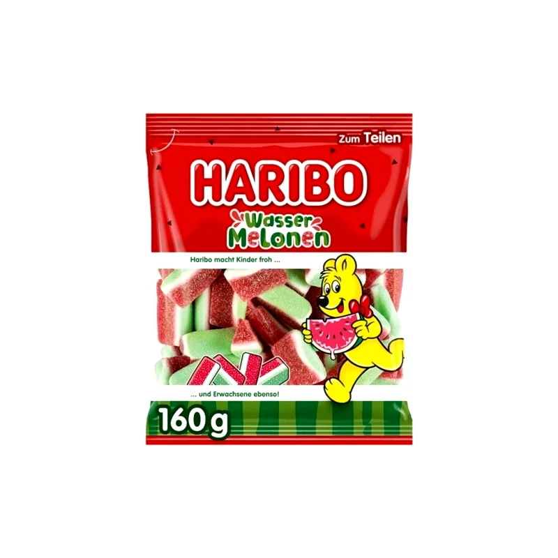 Haribo Ζαχαρώδη Haribo Καρπούζι 160gr (A.ZE.KA.160)