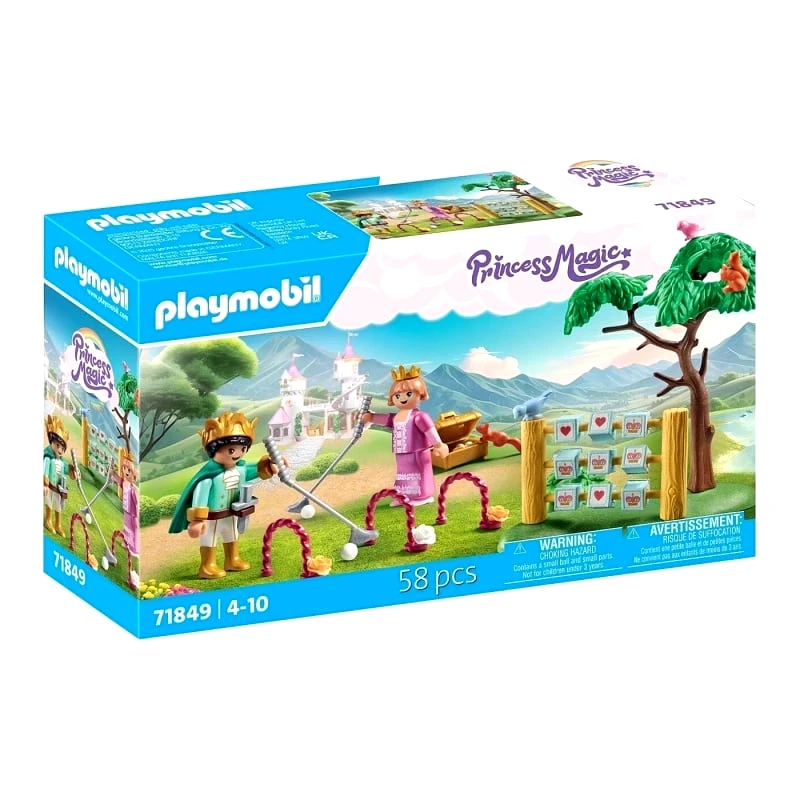 Playmobil Playmobil Princess Magic Βασιλικοί Διάδοχοι Με Παιχνίδια Στον Κήπο (71849)