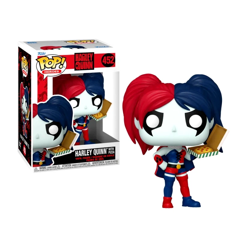 Funko Funko Pop! DC Heroes: Harley Quinn With Pizza 452 (UND65615)