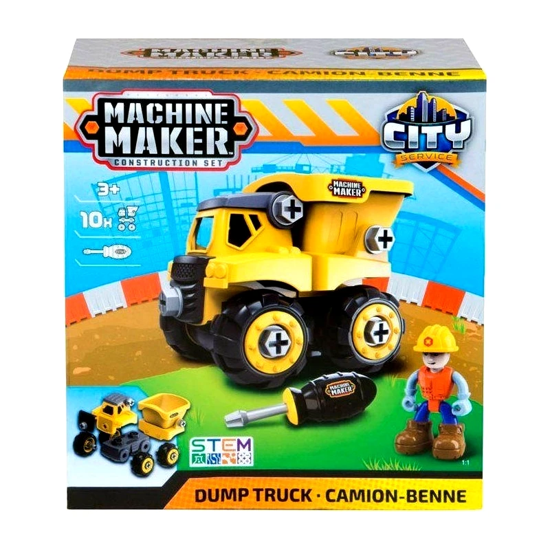 Nikko Machine Maker - Junior Builder - Dump Truck (40010) (36/40011)