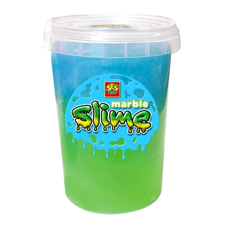 SES Creative Slime Marble Πράσινο Και Μπλε 200γρ (SES-15022)