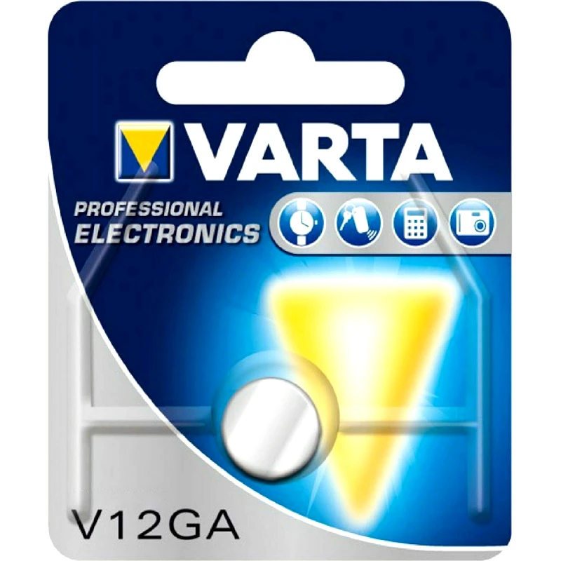 Varta Varta Professional Electronics V12GA Αλκαλική Μπαταρία Ρολογιών LR43 1.5V (12253)