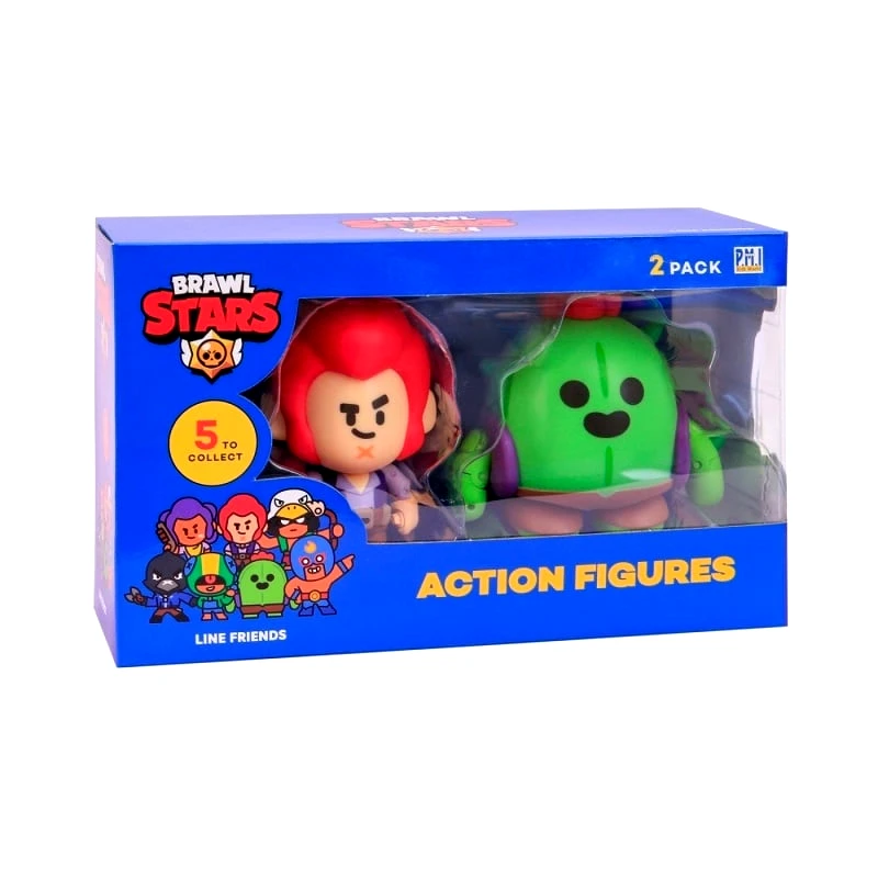 PMI Ltd P.M.I. Brawl Stars Action Figures 11.5Cm - 2 Pack (S1) (BRW6015)