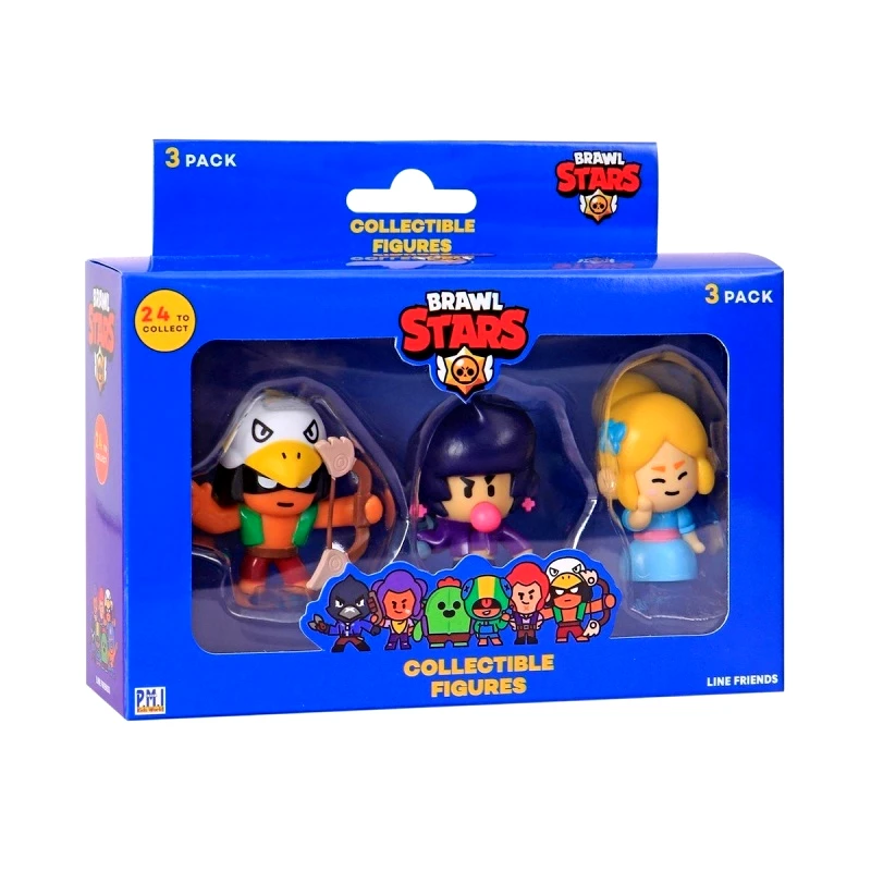 PMI Ltd P.M.I. Brawl Stars Stampers - 3 Pack (S1) - 4 Σχέδια (BRW5021)