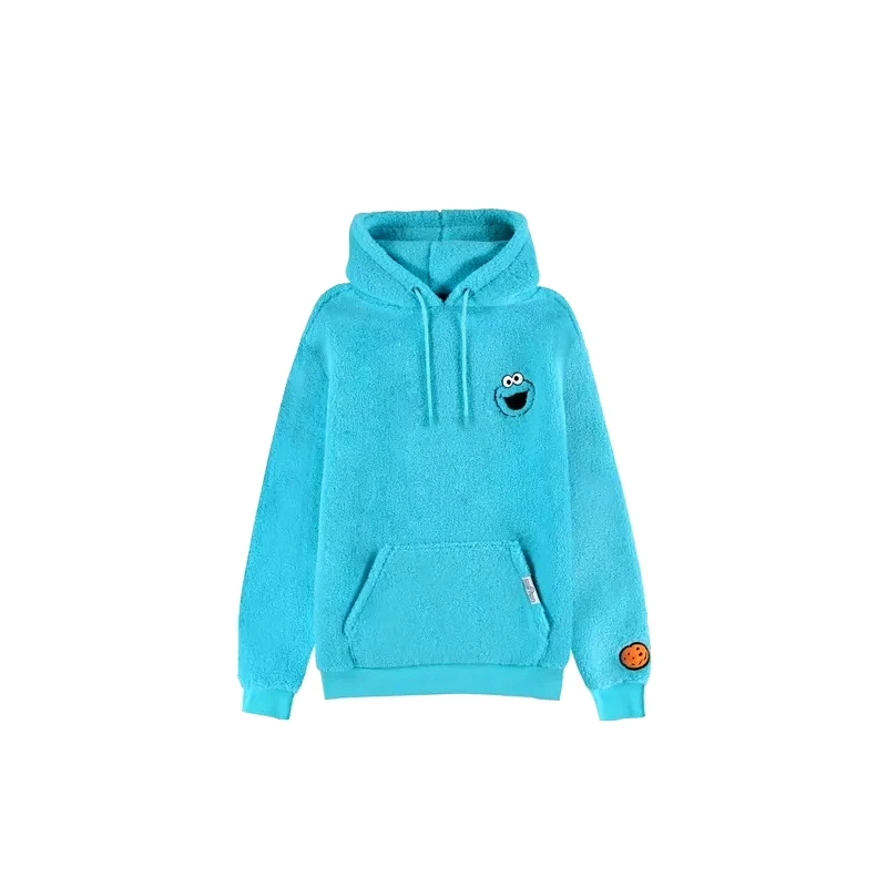 Difuzed Sesame Street Cookie Monster Teddy Novelty Hoodie - S (HD315866SES-S)
