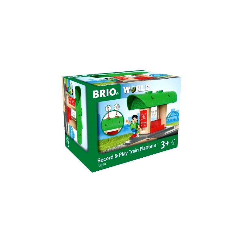 Brio World Brio Σταθμός με Ηχητική Μαγνητοφώνηση (33840)
