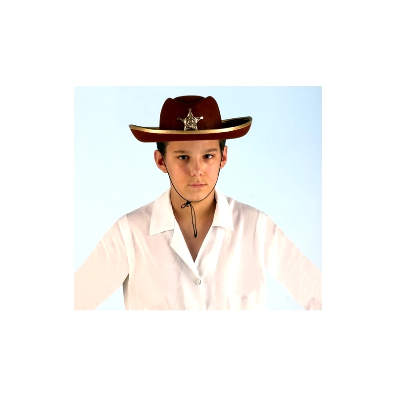 Χριστακόπουλος Αποκριάτικο Καπελο Cowboy Παιδικο Καου Μπου (3495)