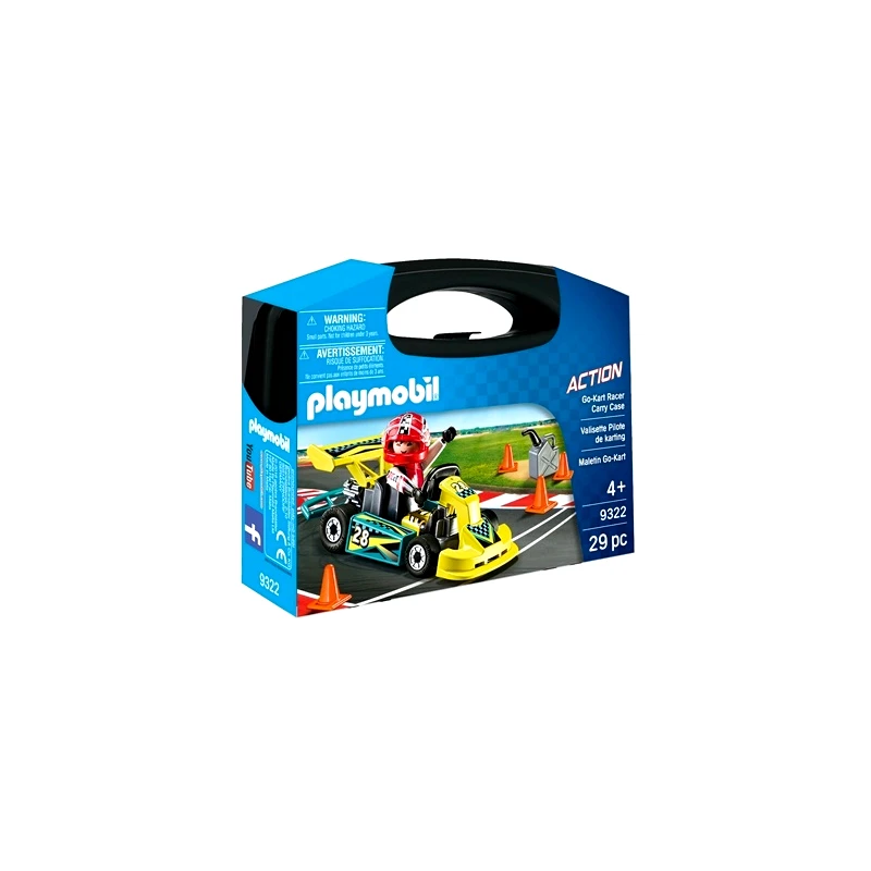 Playmobil Playmobil Bαλιτσάκι Go-Kart (9322)
