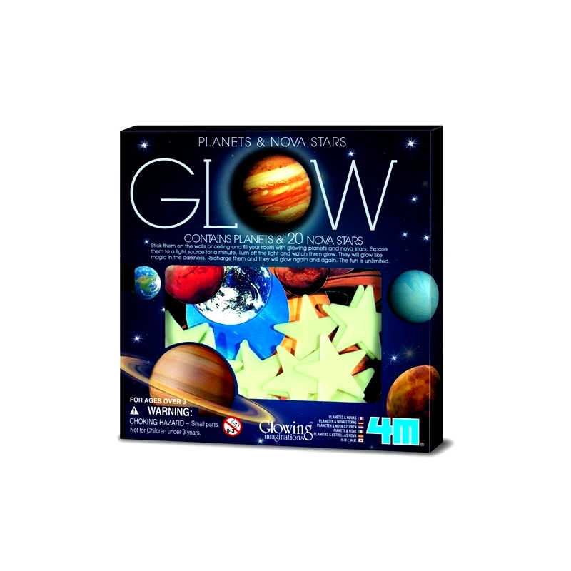 4m Toys Αστέρια Nova Οροφής 20 τεμ Φωσφορούχα (4M0065)