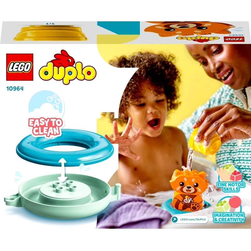 Lego LEGO DUPLO My First Διασκέδαση στο Μπάνιο: Κόκκινο Πάντα που Επιπλέει (10964)