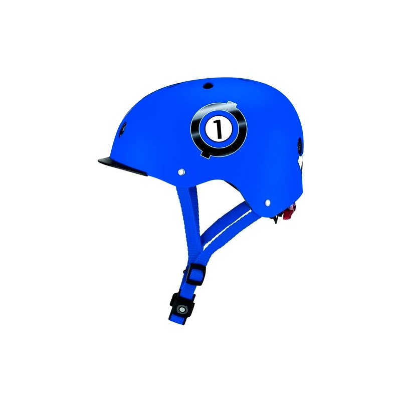 Globber Globber Κράνος Elite Lights XS/S (48-53cm) Navy Blue Racing (401926007100)