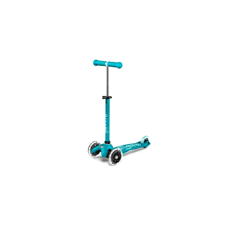 Micro Scooter Πατίνι Mini Micro Deluxe LED - Γαλάζιο (MMD076)