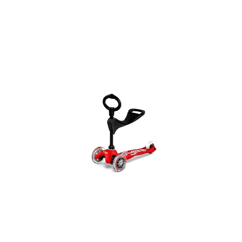 Micro Scooter Πατίνι Mini Micro 3in1 Deluxe - Κόκκινο (MMD015)