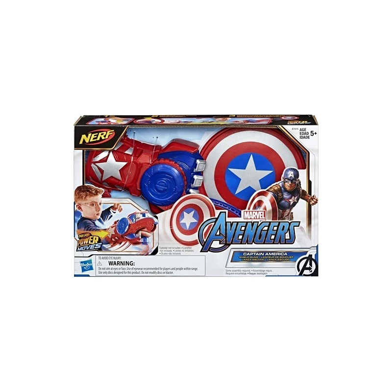 Hasbro Avengers Power Moves Role Play Captain America (E7375)
