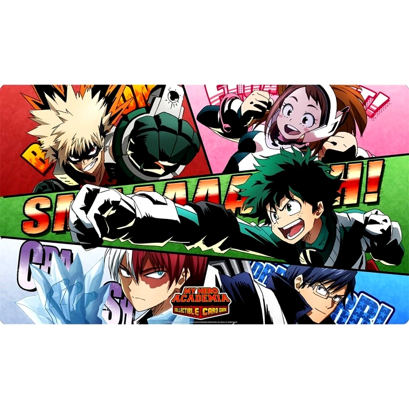 Blackfire My Hero Academia Collectible Card Game - Go Beyond! Playmat - Series 2: Crimson Rampag (MHA02J)