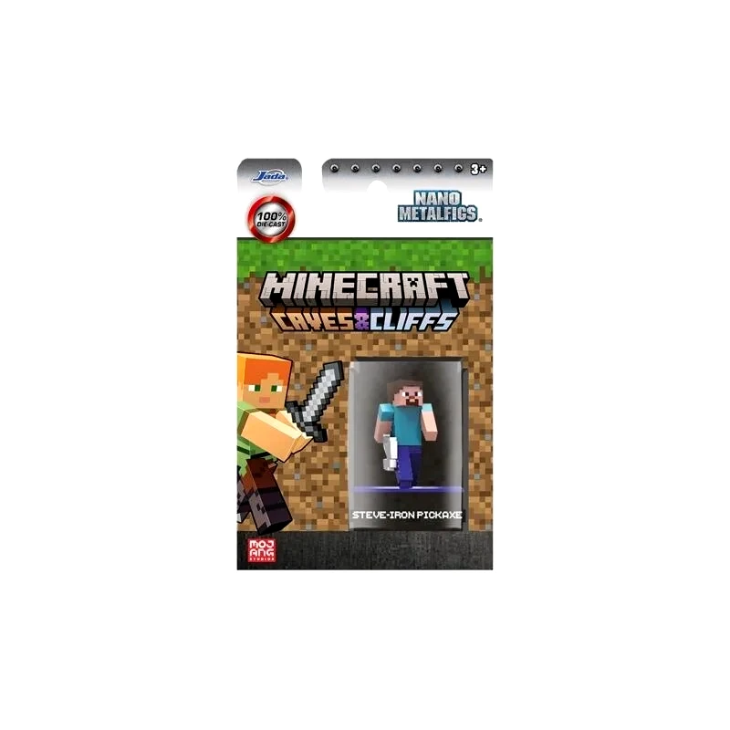 Jada Toys Jada Minecraft Single Pack Nanofigs 12 Σχέδια - 1 τμχ (253261002)