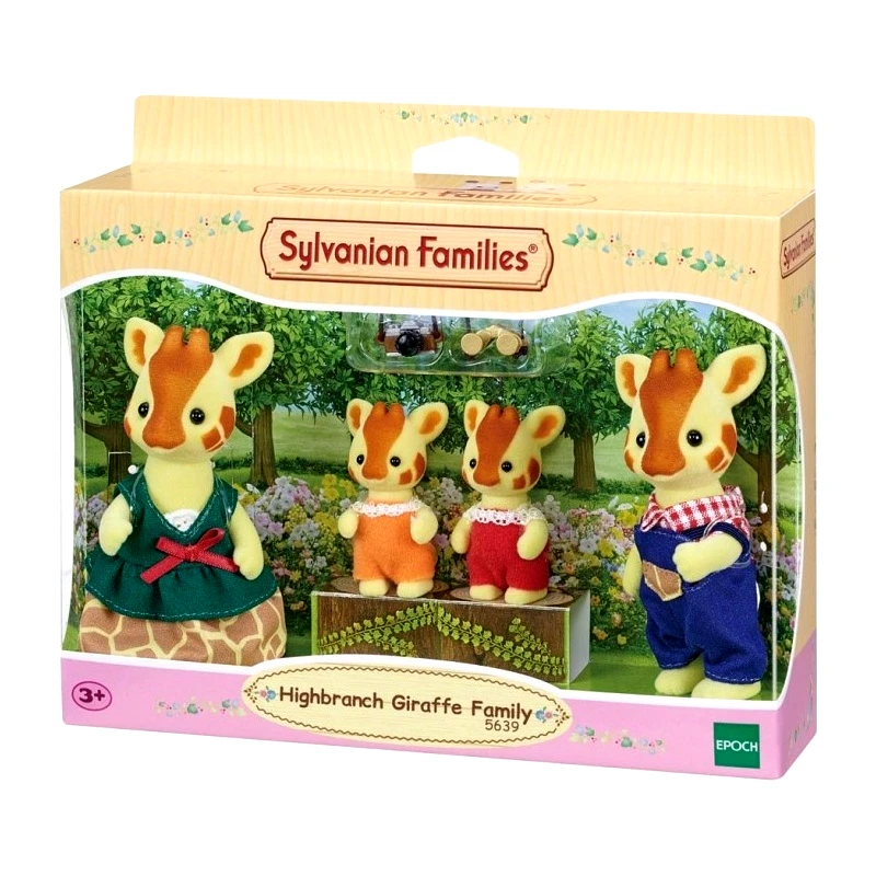 Epoch Sylvanian Families Highbranch Giraffe Family (5639)