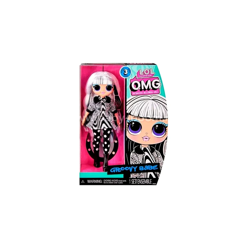L.O.L Surprise L.O.L. Surprise Omg Κουκλα - Groovy Babe (588573EUC)