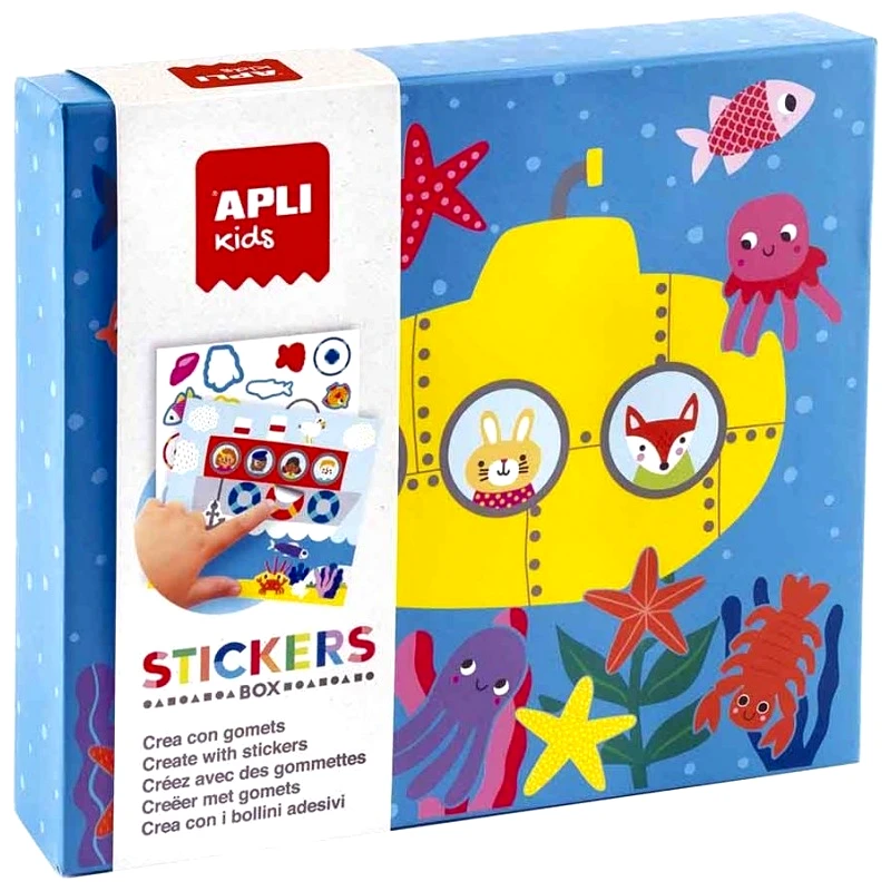 Apli Kids Apli Kids Παιχνίδι Με Αυτοκόλλητα Οχήματα (AP-19694)