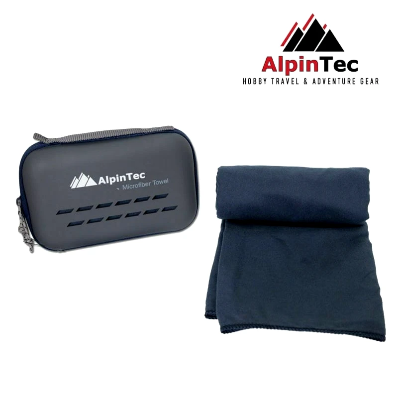 AlpinPro DryFast Πετσέτα Microfiber Navy 120x60cm (MS-L-NV)