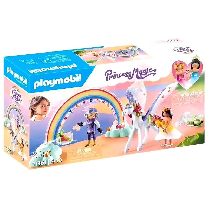 Playmobil Playmobil Πηγασος & Πριγκιπισσες Ουρανιου Τοξου (71361)