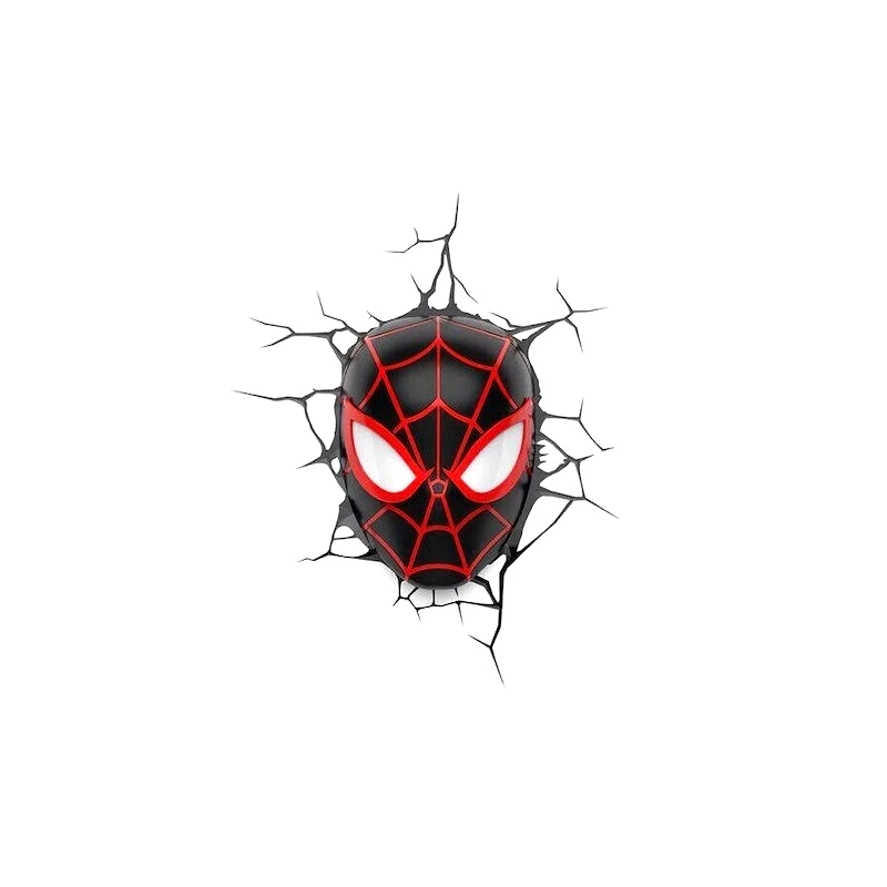 The Source 3D Light Fx - 3Dl - Marvel Spiderman Miles Morales Face Light (89759)