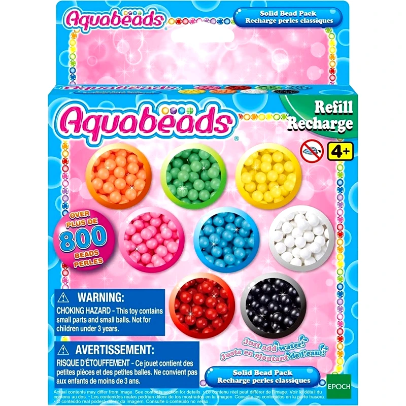 Aquabeads Aquabeads 31517 Solid Bead Pack-Συμπληρωματικά σετ με χάντρες (31517)