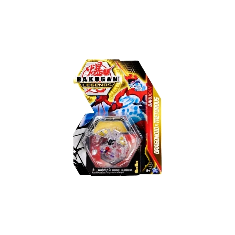 Bakugan Spin Master Bakugan Legends: Dragonoid X Tretorous (Transparent) Core Ball (6066093)