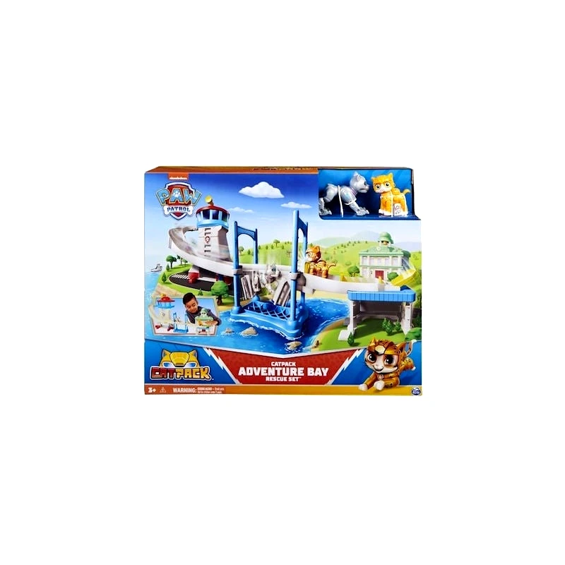 Spin Master Spin Master Paw Patrol: Cat Pack Adventure Bay Rescue Set (6066043) (086778)