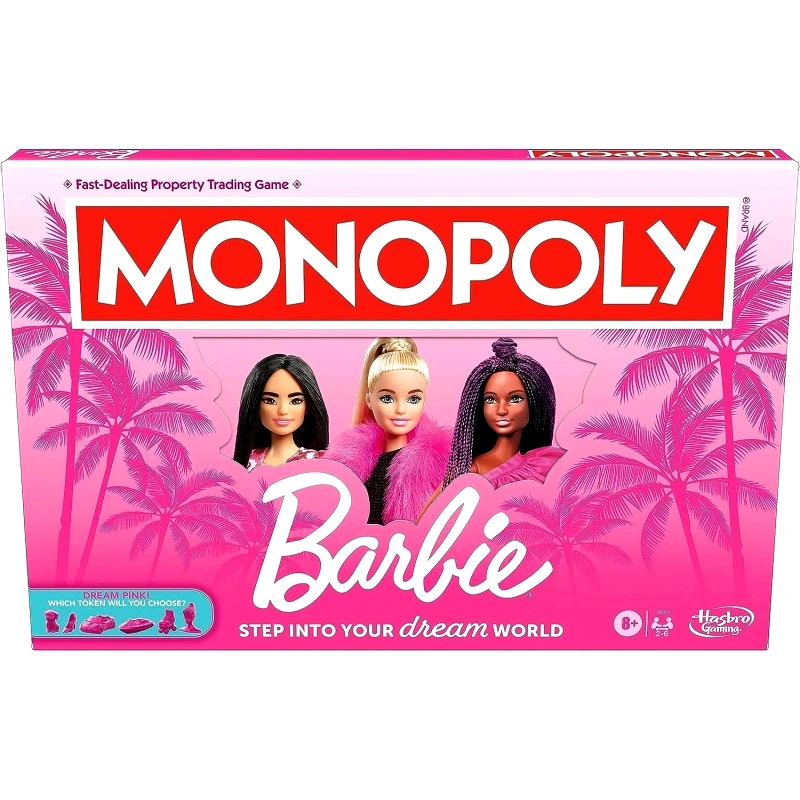 Monopoly Επιτραπέζιο Monopoly Barbie (G0038)
