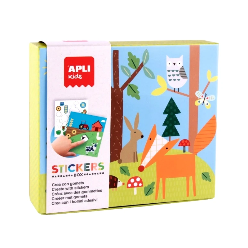 Apli Kids Apli Kids Stickers Game Box - Forest (AP-18819)
