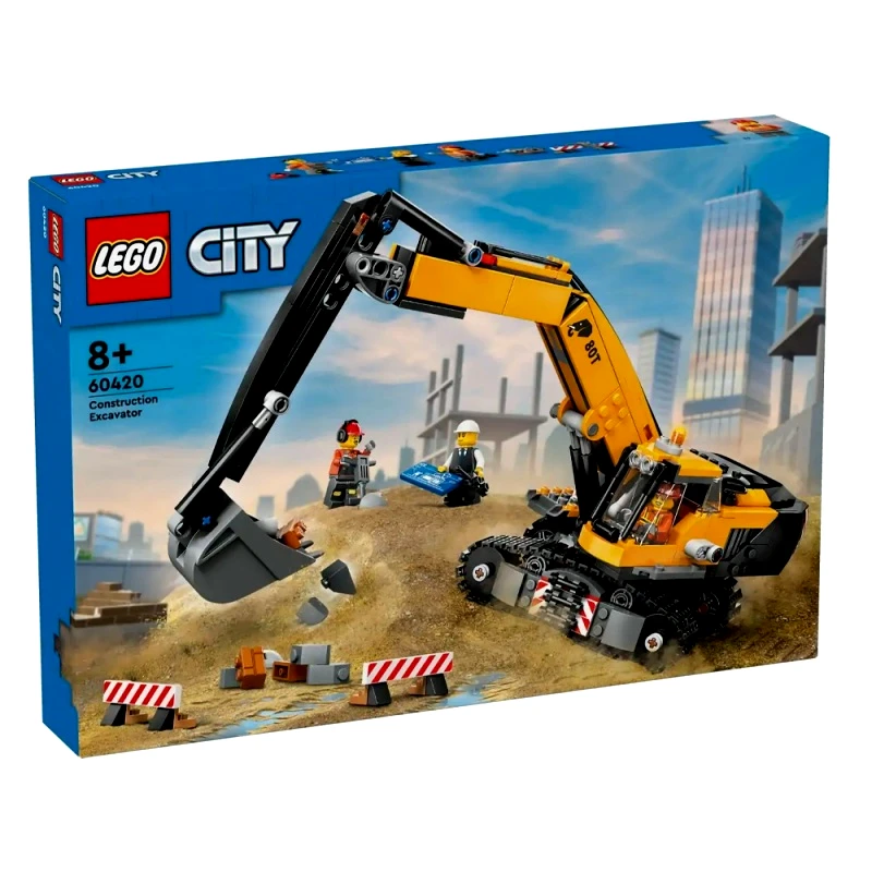Lego Lego City Yellow Construction Excavator (60420)