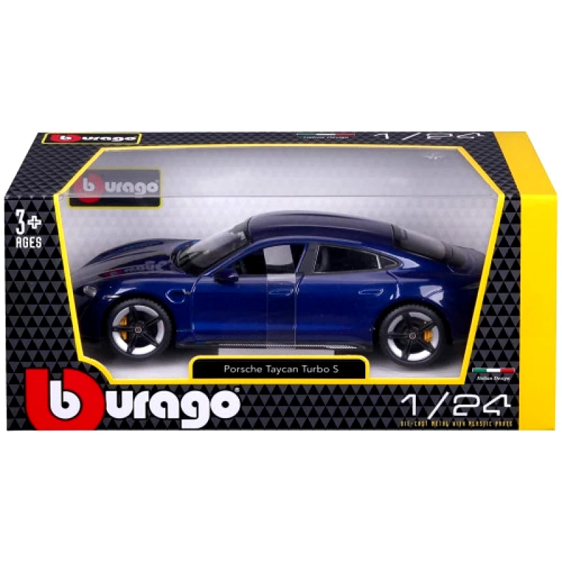 Bburago Bburago Porsche Taycan Turbo S Blue (18/21098 BLUE)