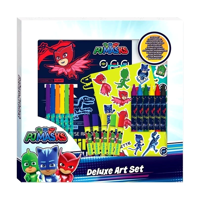 Διακάκης Α.Ε. Σετ Χρωματισμου Deluxe Pj Masks (000484260)