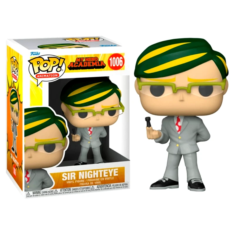 Funko Funko Pop! Animation: My Hero Academia - Sir Nighteye 1006 Vinyl Figure (51931)