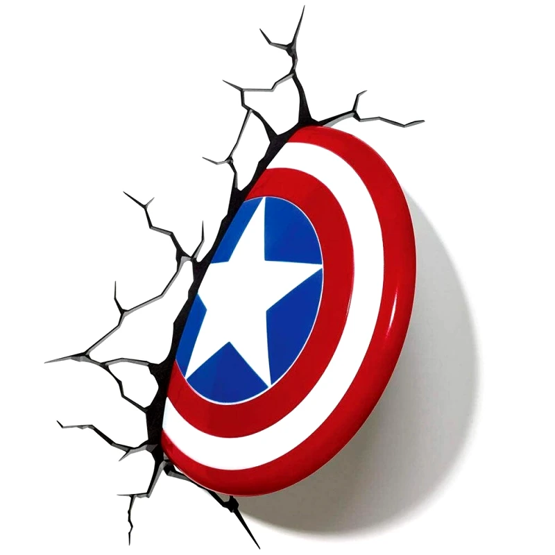 The Source 3D Light Fx - 3Dl - Marvel Captain America Light (49463)