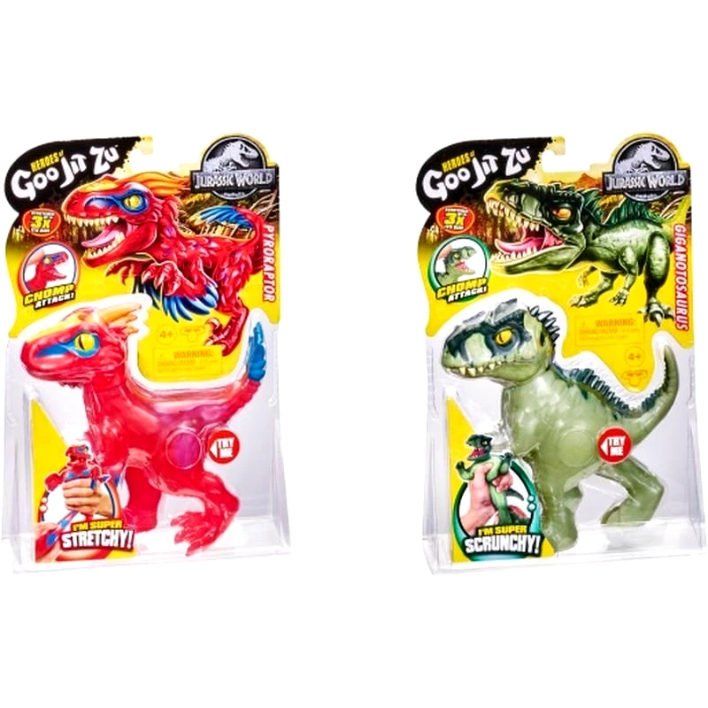 Giochi Preziosi Goo Jit Zu Jurassic World - 1 Ήρωας - 5 Σχέδια (GJJ00000)