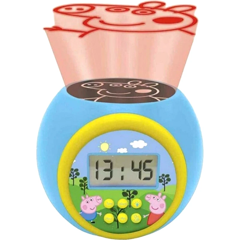 Real Fun Toys Lexibook Επιτραπέζιο Ρολόι Peppa (25.RL977PP)