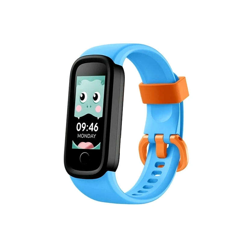 Kiddoboo Παιδικό Smartwatch με Καουτσούκ/Πλαστικό Λουράκι Γαλάζιο KiddoBoo Smart Band (KR01LBLU)