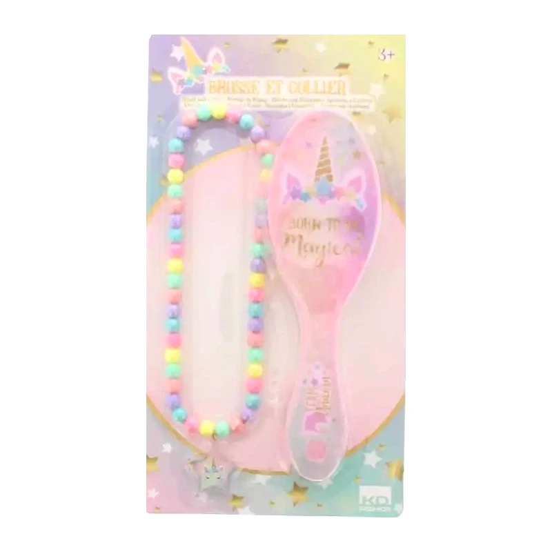 Funlockets Funlockets Team Unicorn Χτενα Μαλλιων Με Κολιε (KD022300)