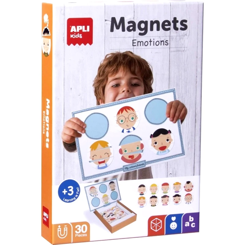 Apli Kids Apli Kids Μαγνητικό Παιχνίδι Συναισθήματα (AP-14803)