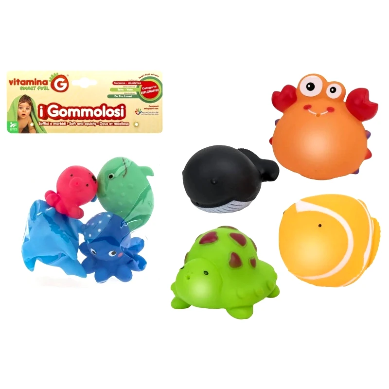 Globo Gommolosi Sea Animals 4Τεμ 2 Σχέδια - 1 τμχ (8014966055624)