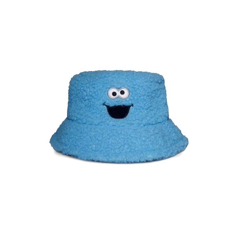 Difuzed Sesame Street Cookie Monster - Fur/Teddy Bucket Hat (Novelty) (NH404648SES)