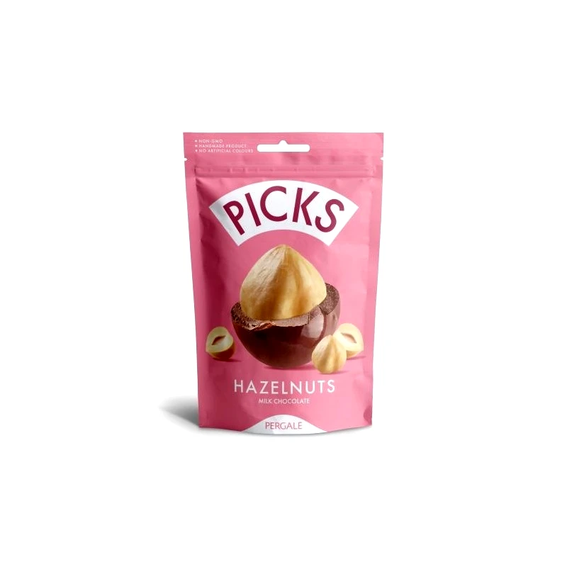 Pergale Pergale Picks Σοκολατάκια Γάλακτος με Φουντούκι 90gr (4-342-00302)