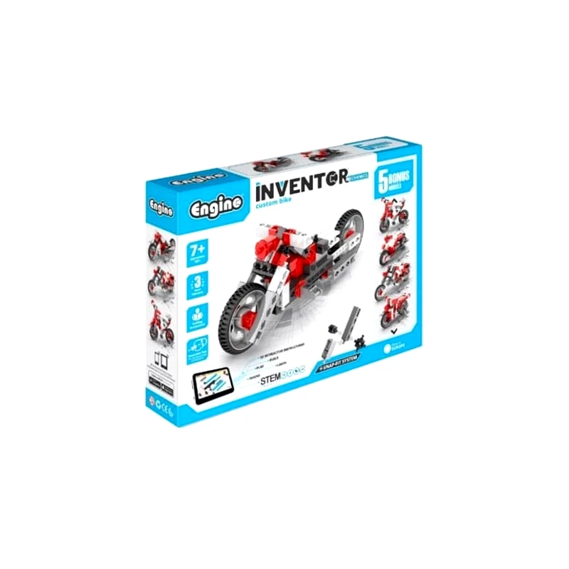 Engino Κατασκευαστής 5 Σε 1 Engino Inventor Mechanics Μοτοσυκλέτα (ENGI-IN31)