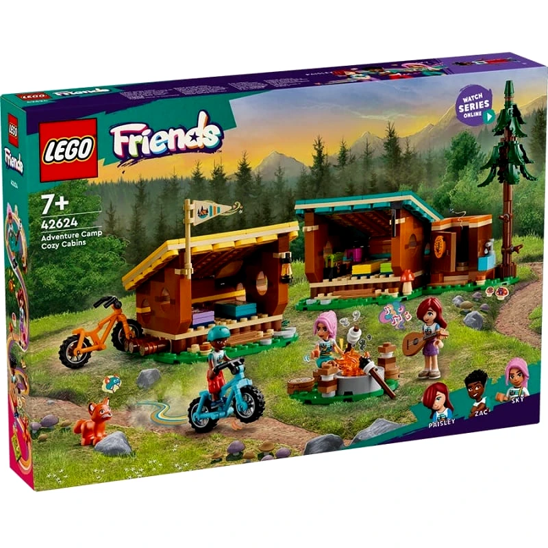 Lego Lego Friends Adventure Camp Cozy Cabins (42624)