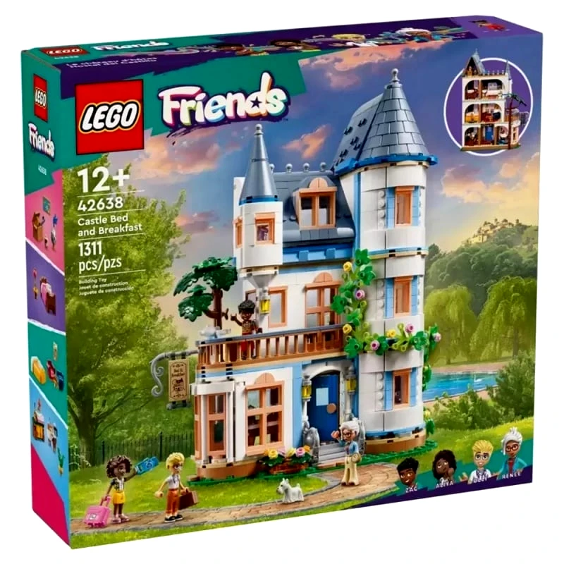 Lego Lego Friends Castle Bed And Breakfast (42638)